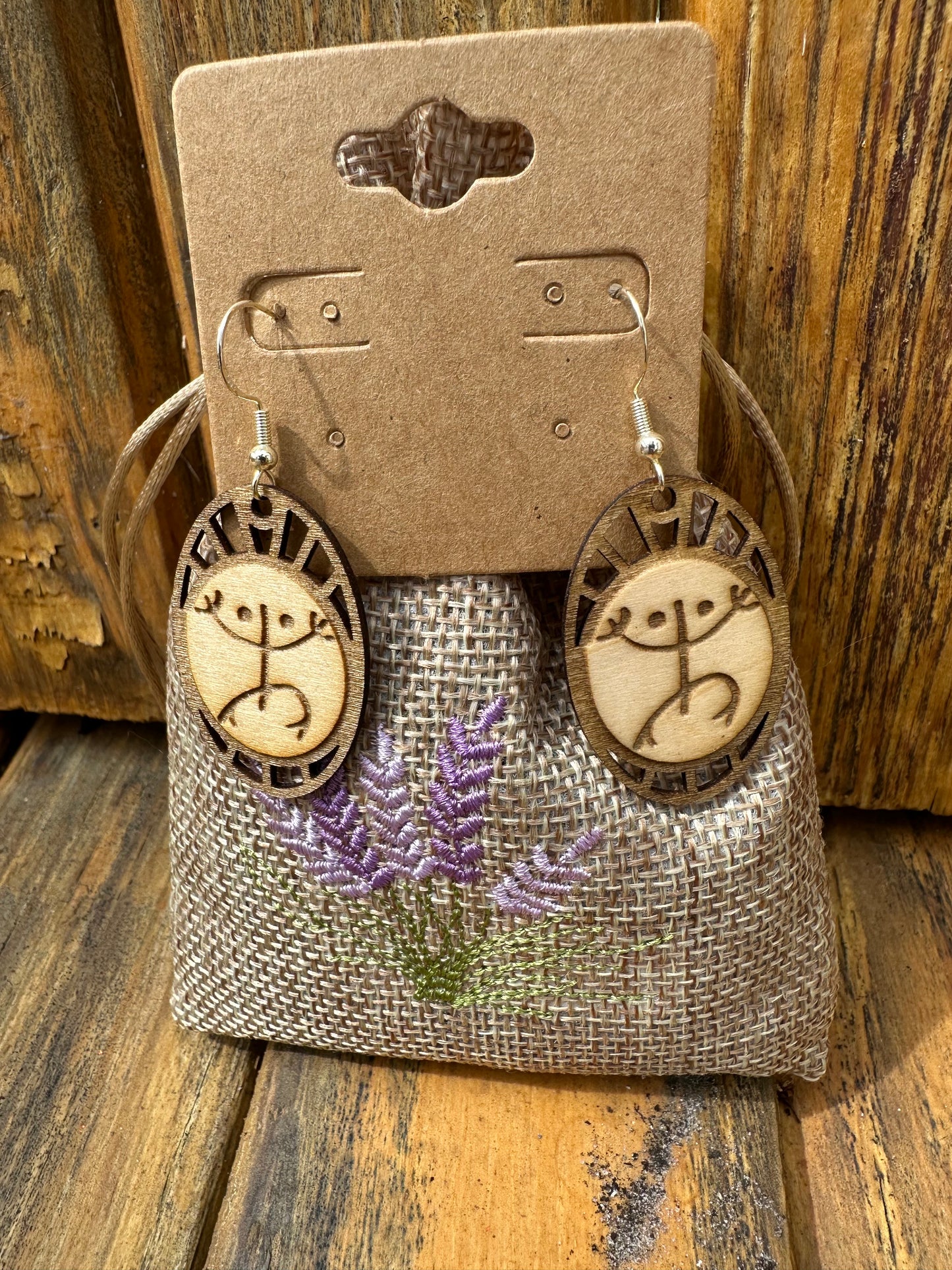 Coqui Wood Earing