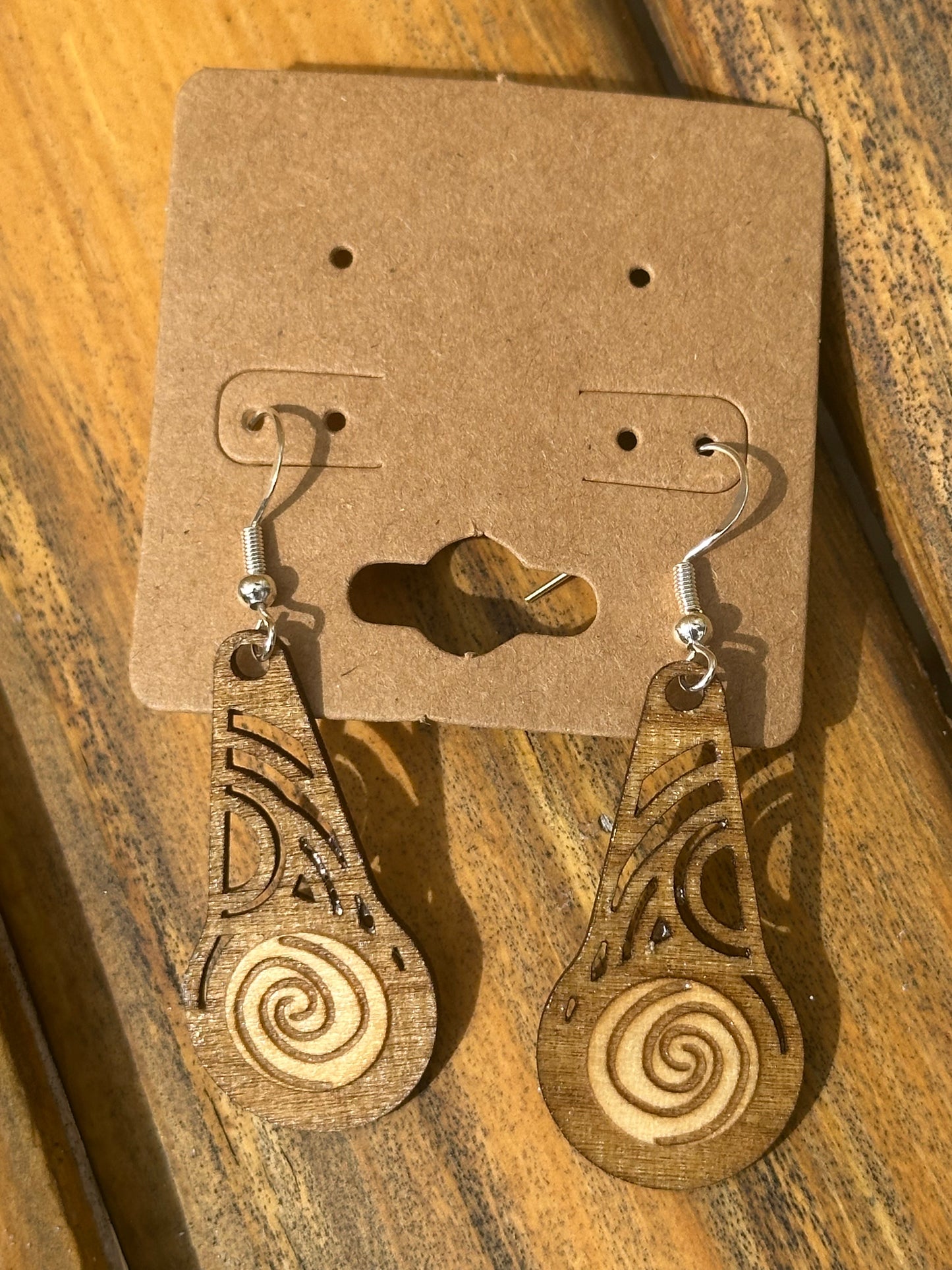 Water Wood Earing