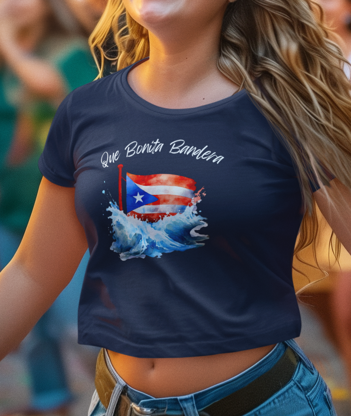 Que Bonita Bandera shirt