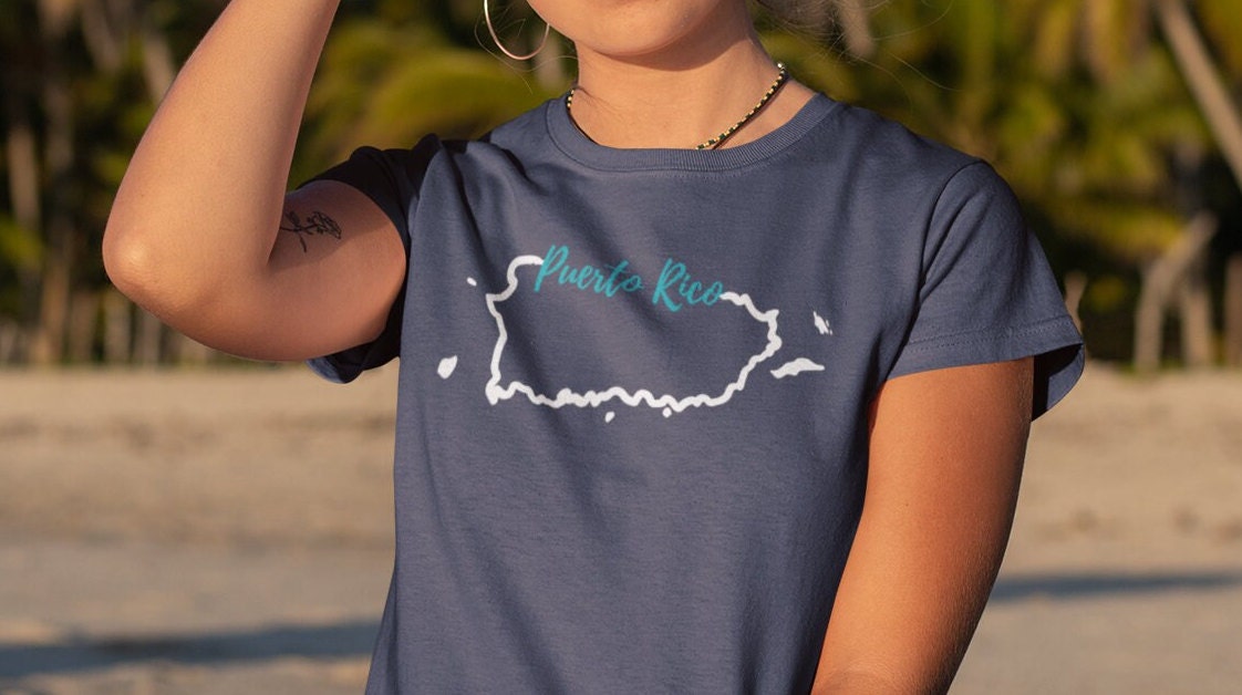 Puerto Rico map shirt