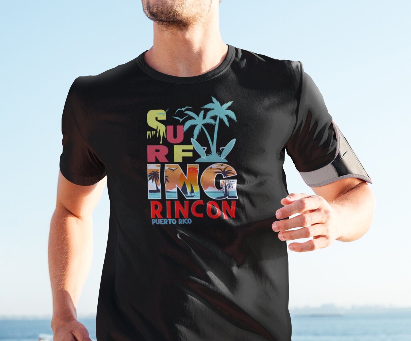 Rincon puerto rico surfing shirt