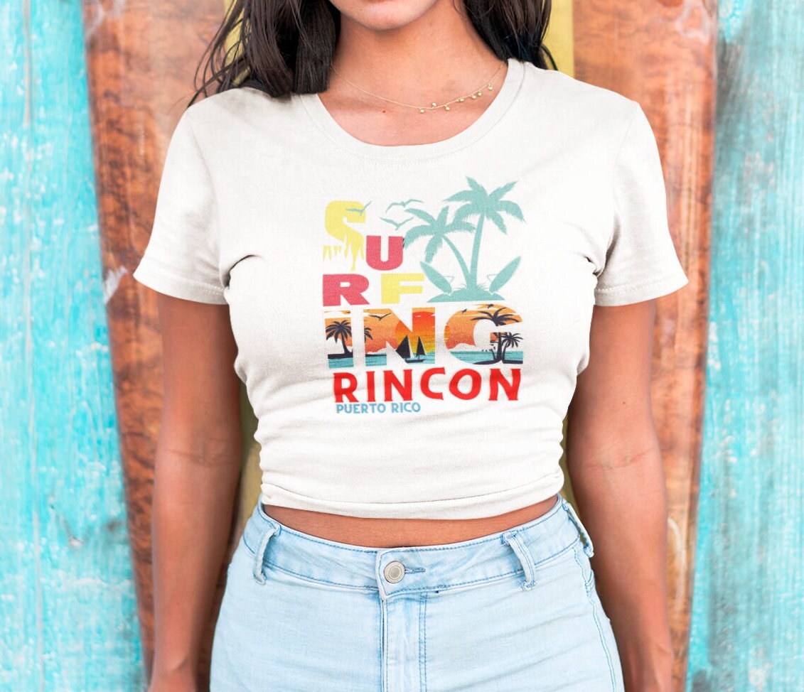 Rincon puerto rico surfing shirt