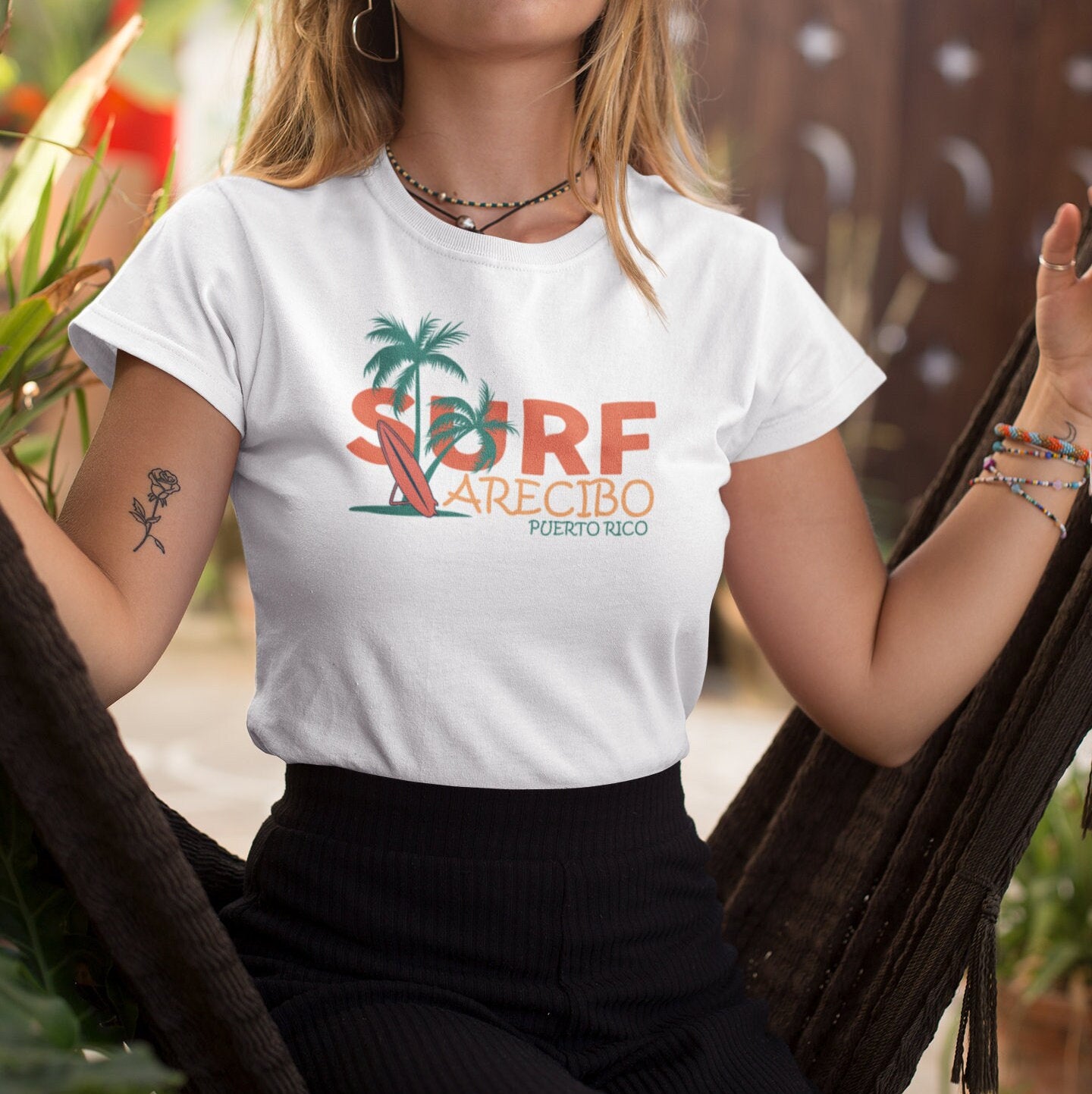 Arecibo Puerto Rico surf shirt