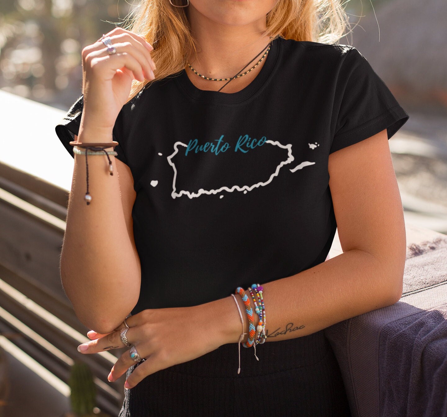 Puerto Rico map shirt