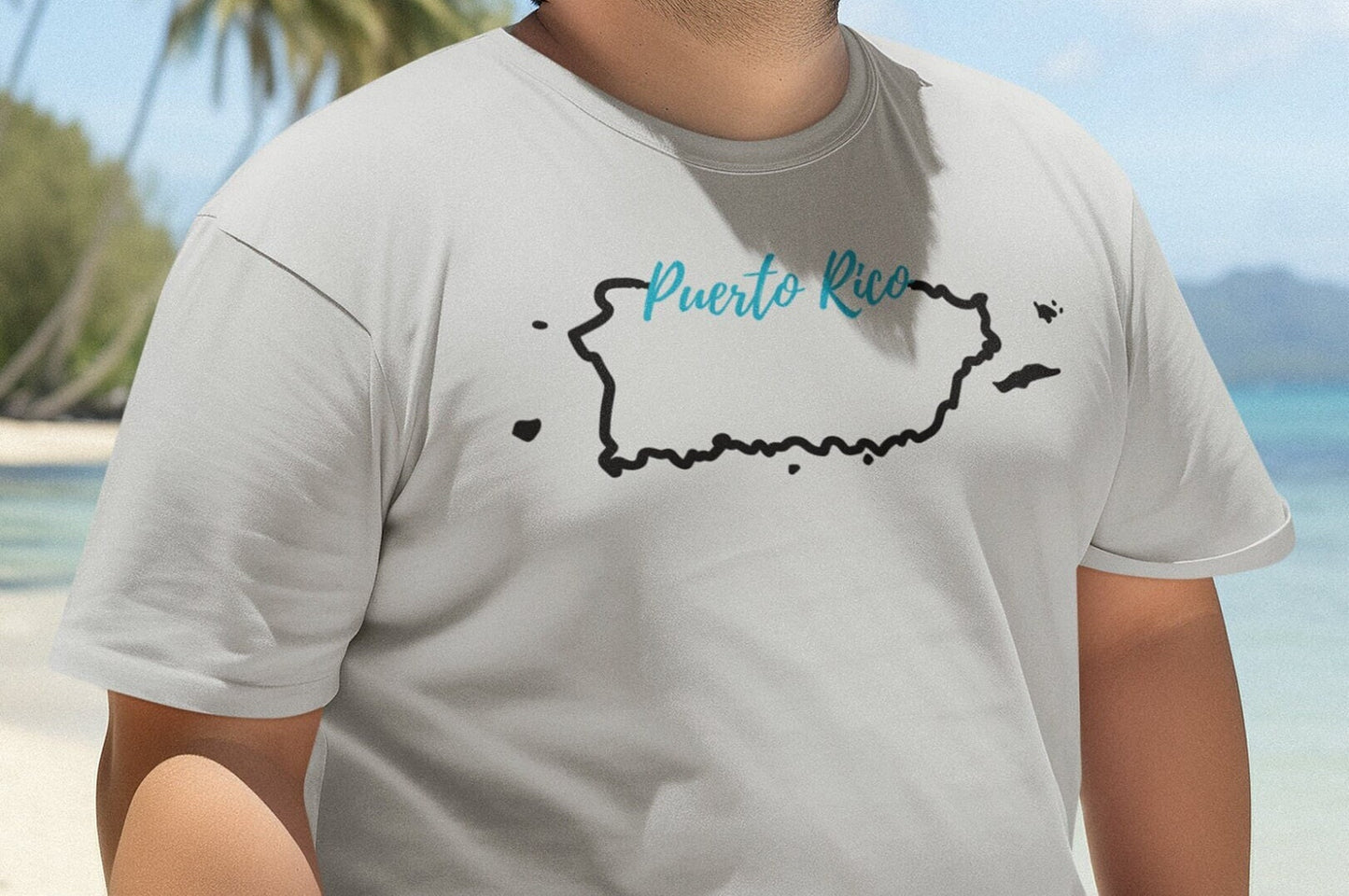 Puerto Rico map shirt