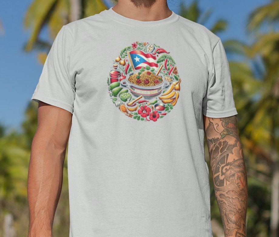 Puerto Rican food shirt