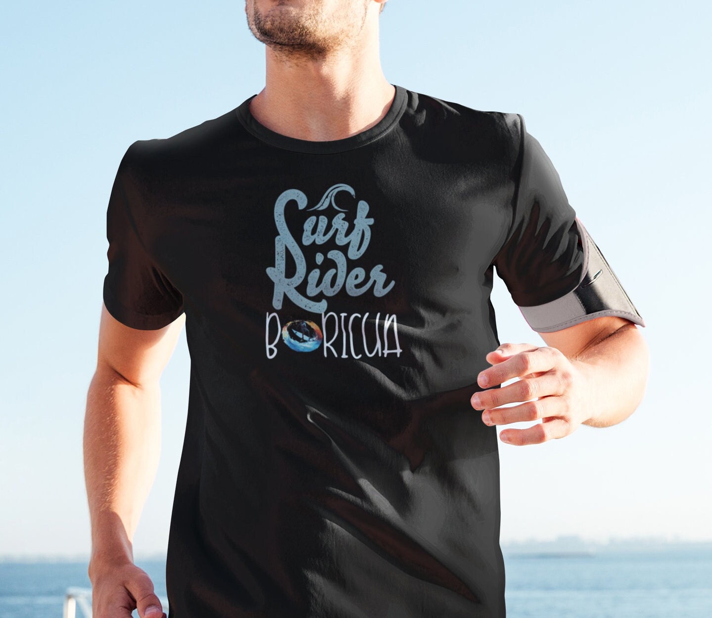 Surf rider Boricua shirt