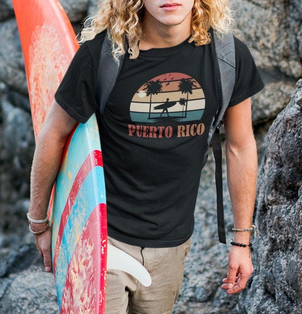 Puerto Rico surfing shirt