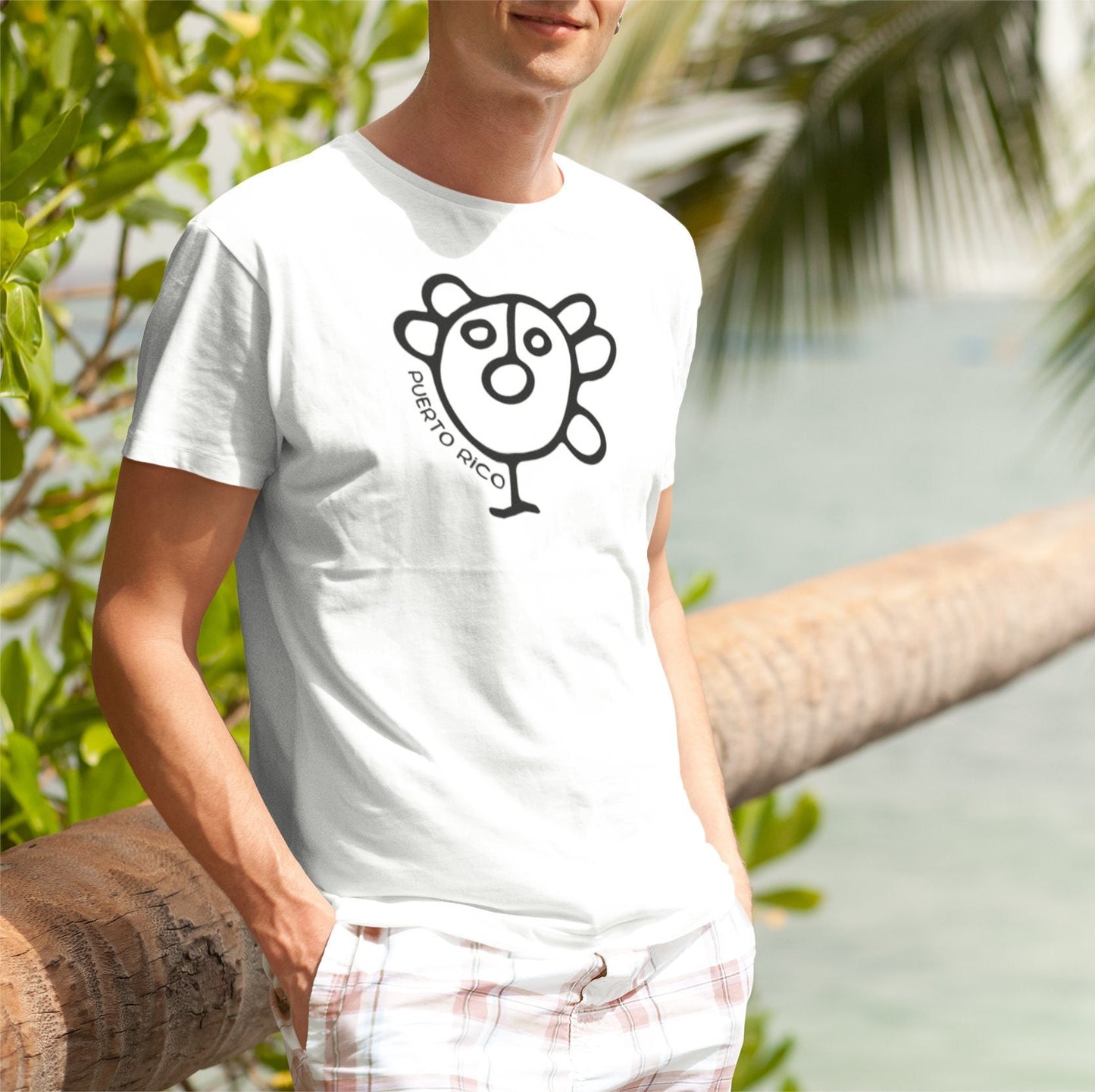 Taino sun at beach shirt