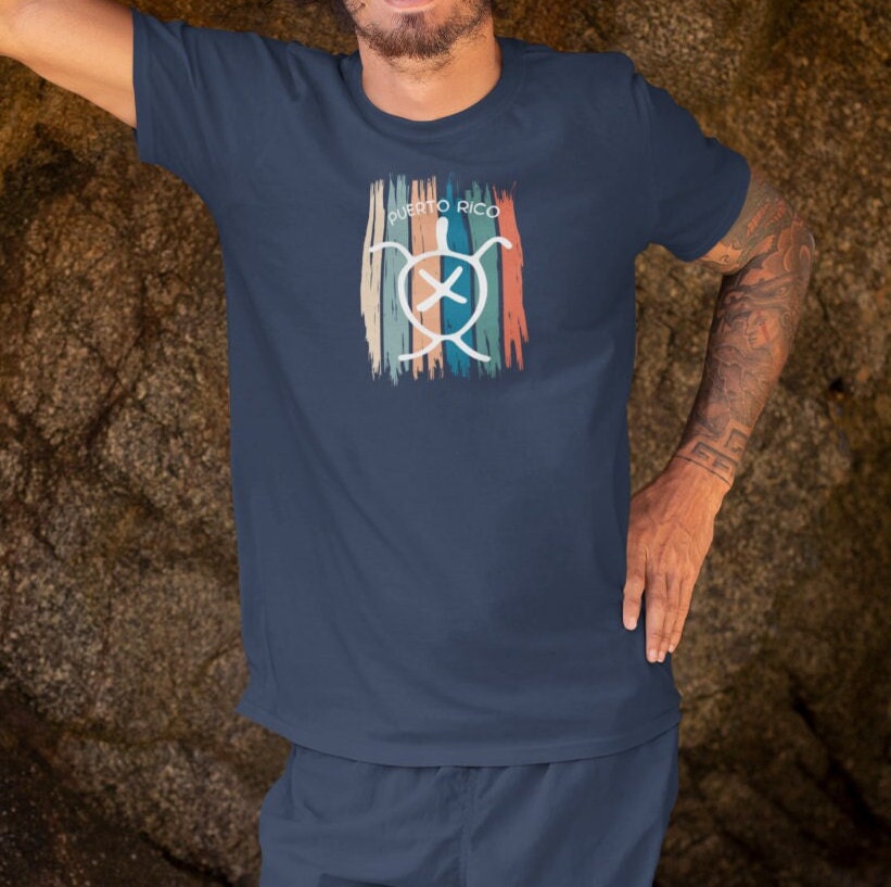 Taino Retro turtle shirt