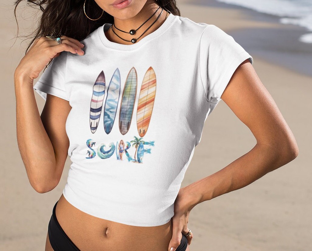 Surfing board shirt