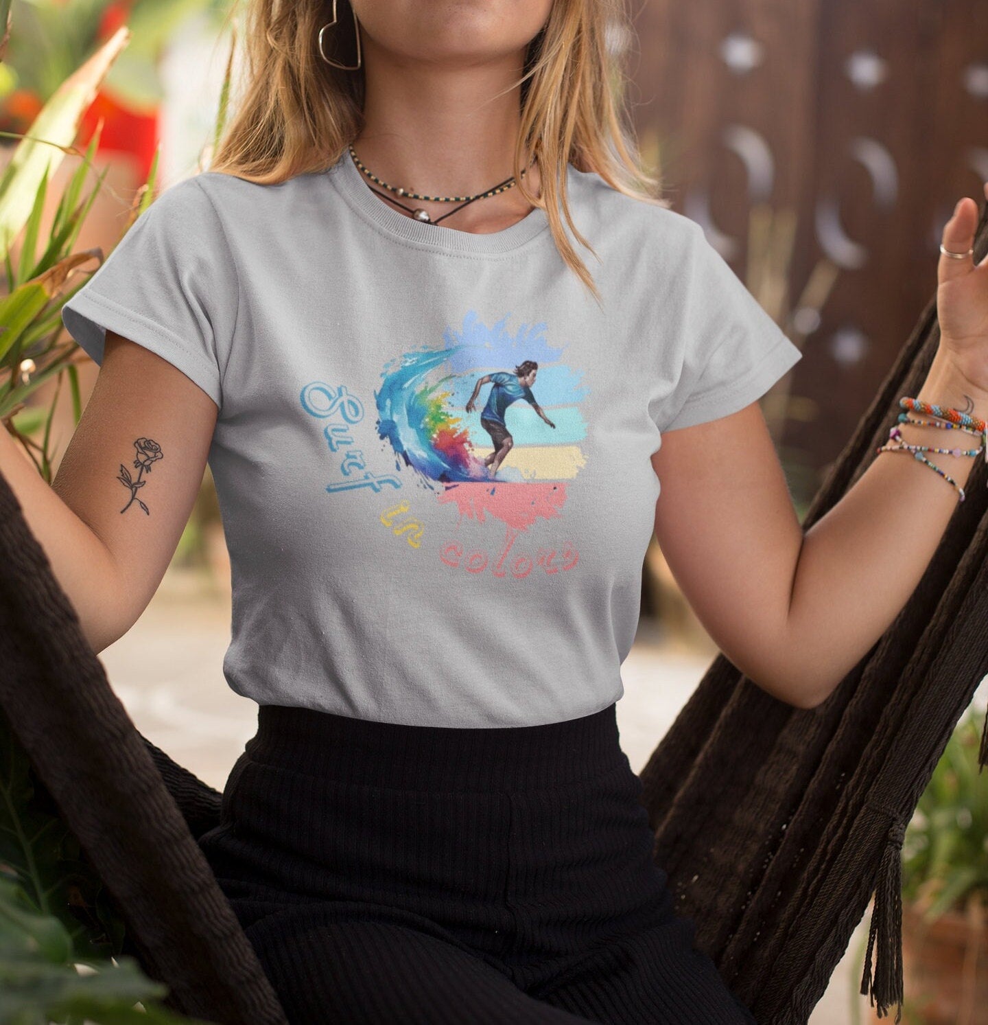 Surf in colors shirt, summer shirt, surf shirt, surfing lovers, surfing shirt, surf lifestyle, beach shirt, summertime shirt, island life