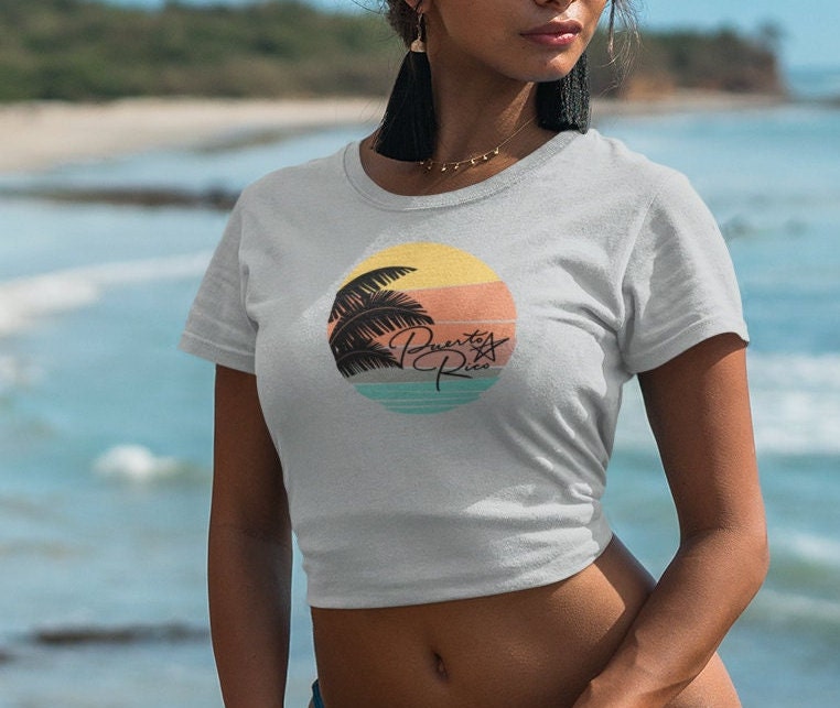 Puerto Rico retro summer shirt