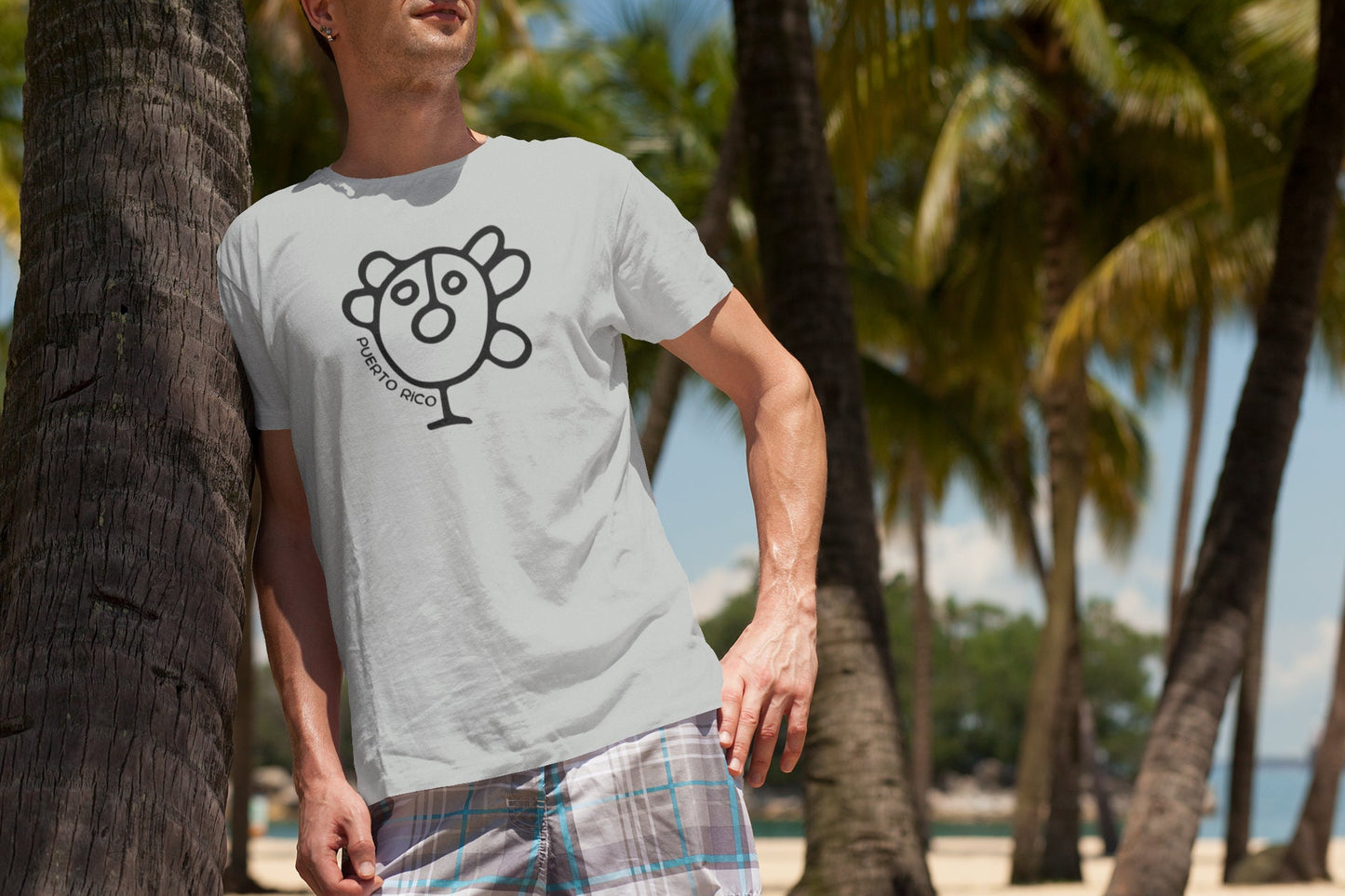 Taino sun at beach shirt