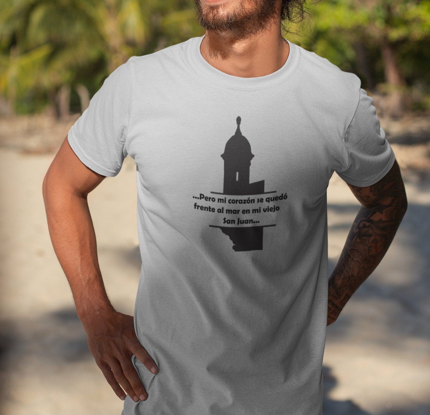 Garita susurrante mi corazon se quedo frente al mar shirt