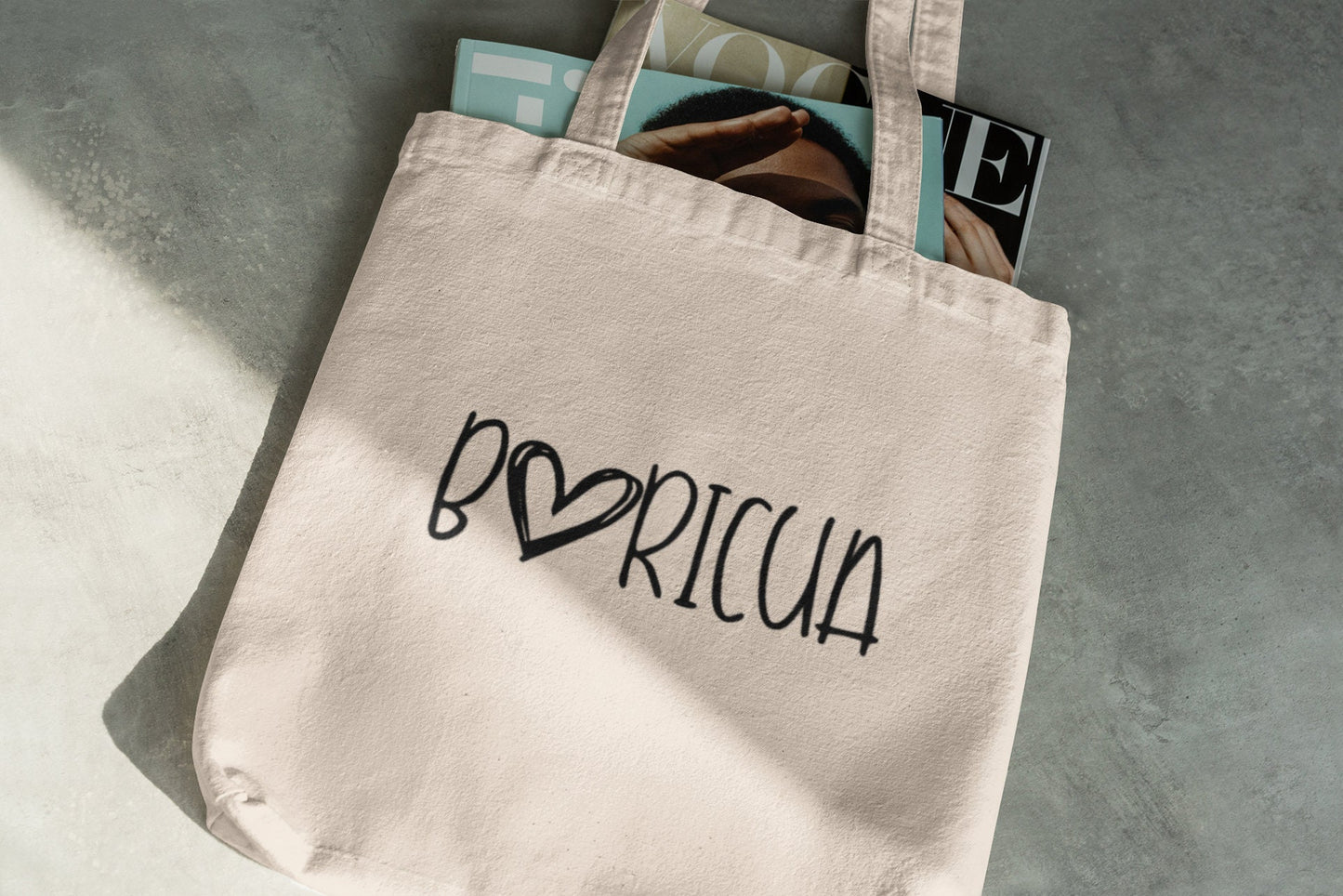 Boricua tote bag