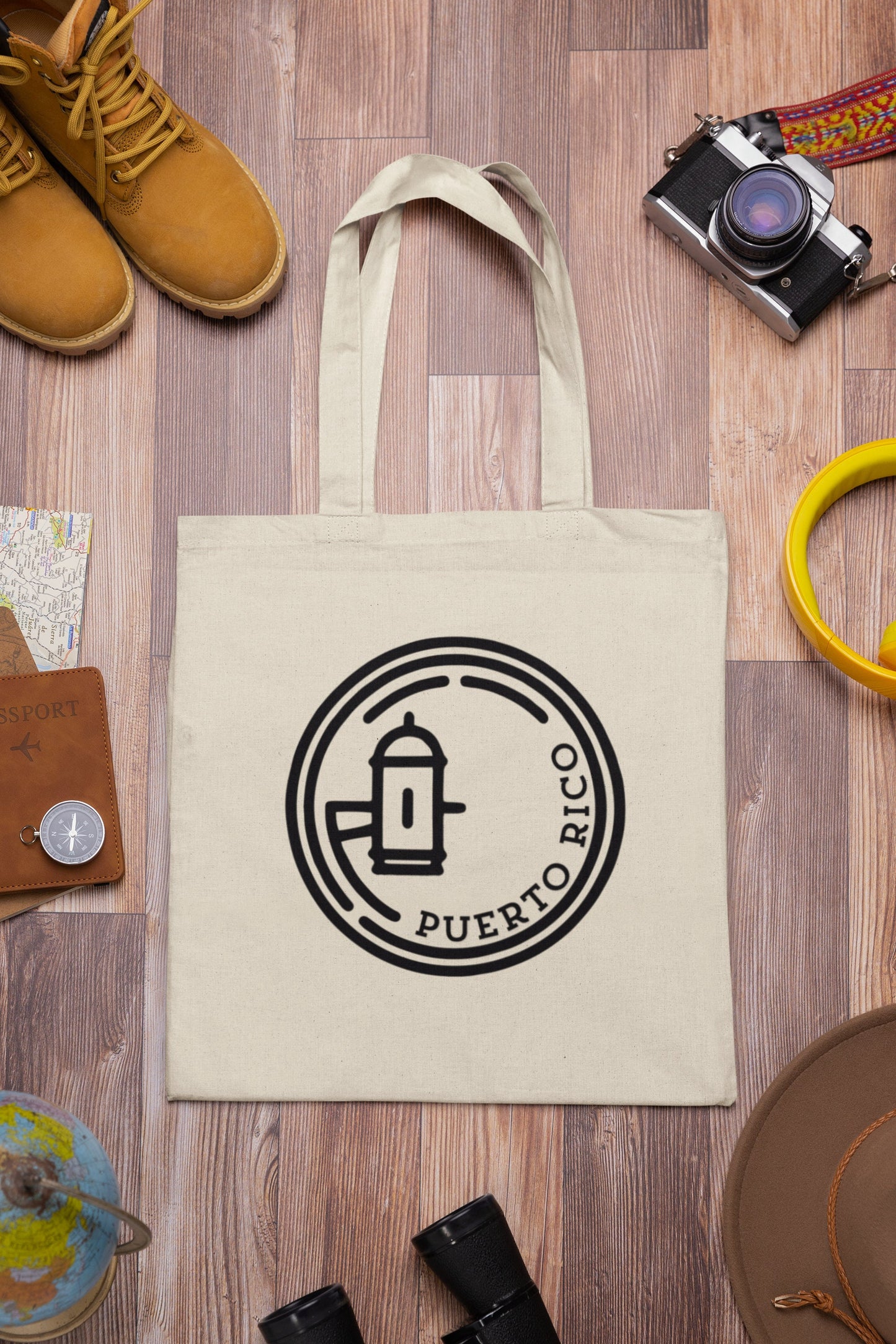 Puerto Rico garita tote bag