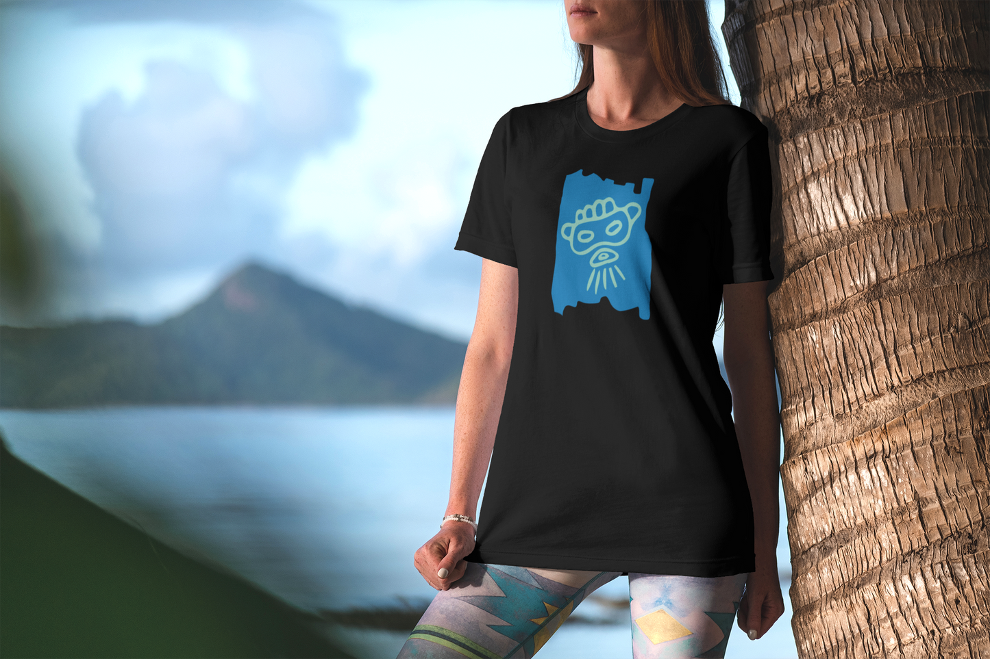 Taino Chaman in Color shirt