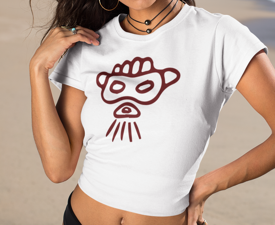 Taino Chaman in Beach color shirt